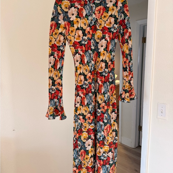 RARE Doen Musetta Dress in silk, S never worn perfect cond. price as marked OBO - Picture 2 of 7
